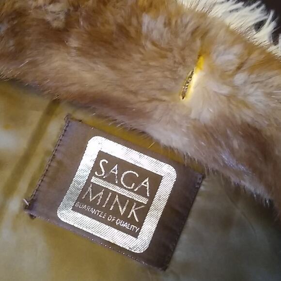 Saga Bemberg Pastel Mink Bomber - M - Picture 5 of 10